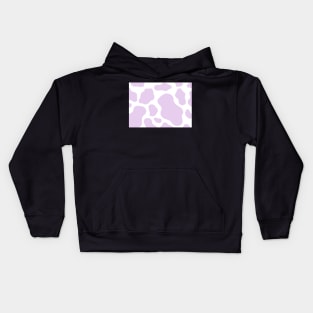 pink cow print Kids Hoodie